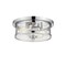 Z-Lite Savannah 2 Light Flush Mount, Chrome & Clear 462F11-CH - alternate 6